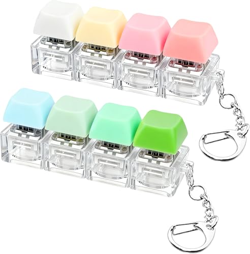 Keyboard Fidget Keychain Toy