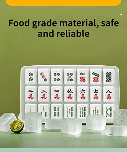 Molde para cubos de hielo con tapa, 14 celdas, verde miniatura 6