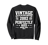Photo Gallery camicia 20° compleanno vintage made in 2002 design classico felpa Photo Gallery camicia 20° compleanno vintage made in 2002 design classico felpa