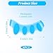 MBAIYO 4Pcs Toe Separators for Women and Men, Hammer Toe Straightener Toes Spacers Bunion Corrector Plantar Fasciitis Relief Overlapping Toes Corrector for Foot Health and Pain Relief