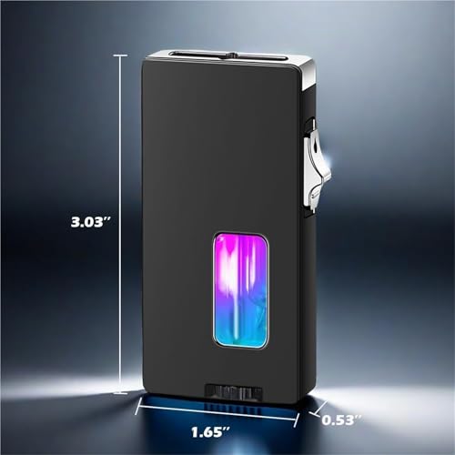 Encendedor de butano con sensor de gravedad y llama suave miniatura 7
