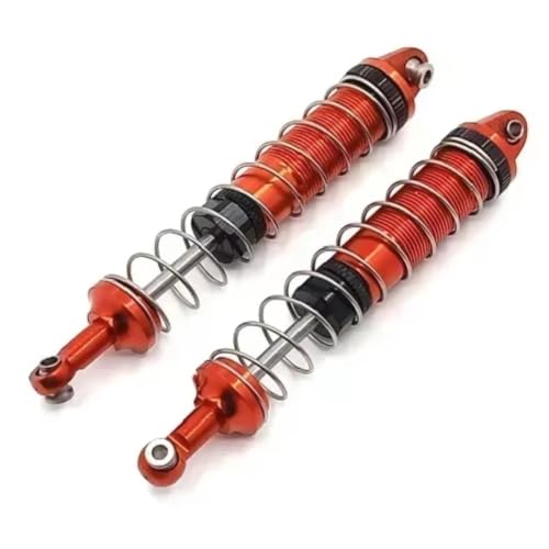 Amortisseur d'huile métal arrière rouge pour Wltoys 12429 voiture RC 1/12