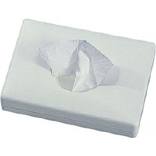 Hygienebeutelspender aus weißem Kunststoff für PE-Beutel