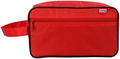 Ensign Peak Toiletry Travel/Shaving Bag, Red image 5