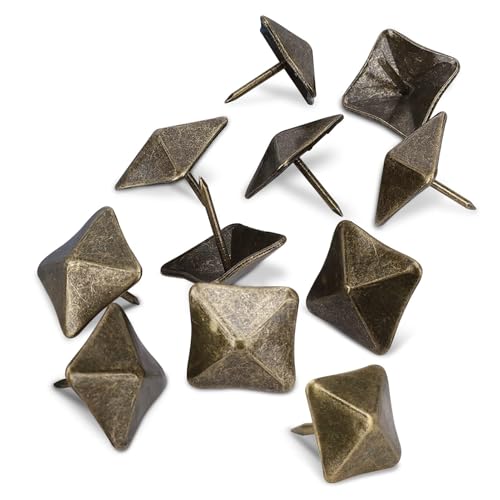 Upholstery Tachuelas, Clavos para Muebles de Sofá Upholstery Nails for Decorative antique brass square Head tachuelas para muebles