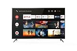 TCL | 55EP641 | Android TV con Assistente Google: Risoluzione 4k HDR, Accesso a Google Play Store, Dolby Audio integrato. Colore: Titanio, 55 Pollici (Classe energetica A+), Modello 2019