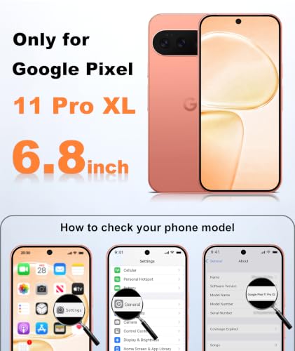 Image of FNTCASE for Google Pixel 11 Pro XL Case Neon Orange: Fit for MagSafe