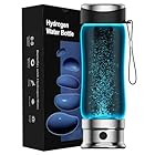 3 Minute Hydrogen-Rich Water Generation: One click starts the hydrogen infusion process. Hydrogen water bottle uses water ionization to separate hydrogen and oxygen, while exhaust holes at the bottom to discharge residual chlorine and other waste gas...