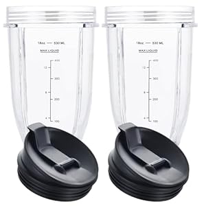 Wwjiuyue 530 ml Mixbecher 2 Stück