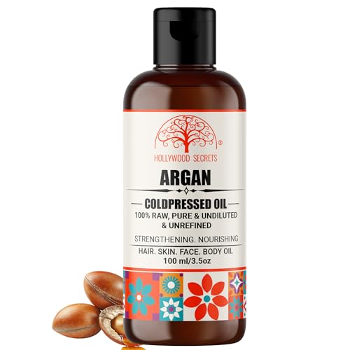 Image of Organic Morrocan Argan Oil Cold Pressed Carrier Oil Face Hair 100 ml