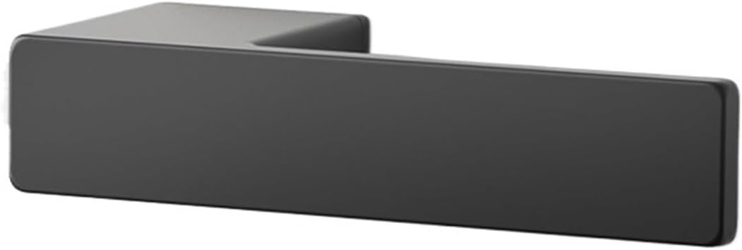 Italian Door Locks, Silent Door Locks, Indoor Bedroom Door Locks, Silent(Black,with Key)