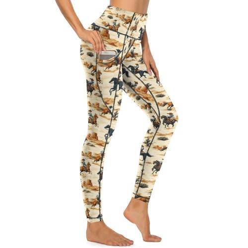 Legging d'entraînement rétro Western pour vos séances de fitness