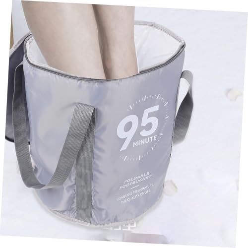 Bolsa plegable para spa de pies portátil miniatura 6