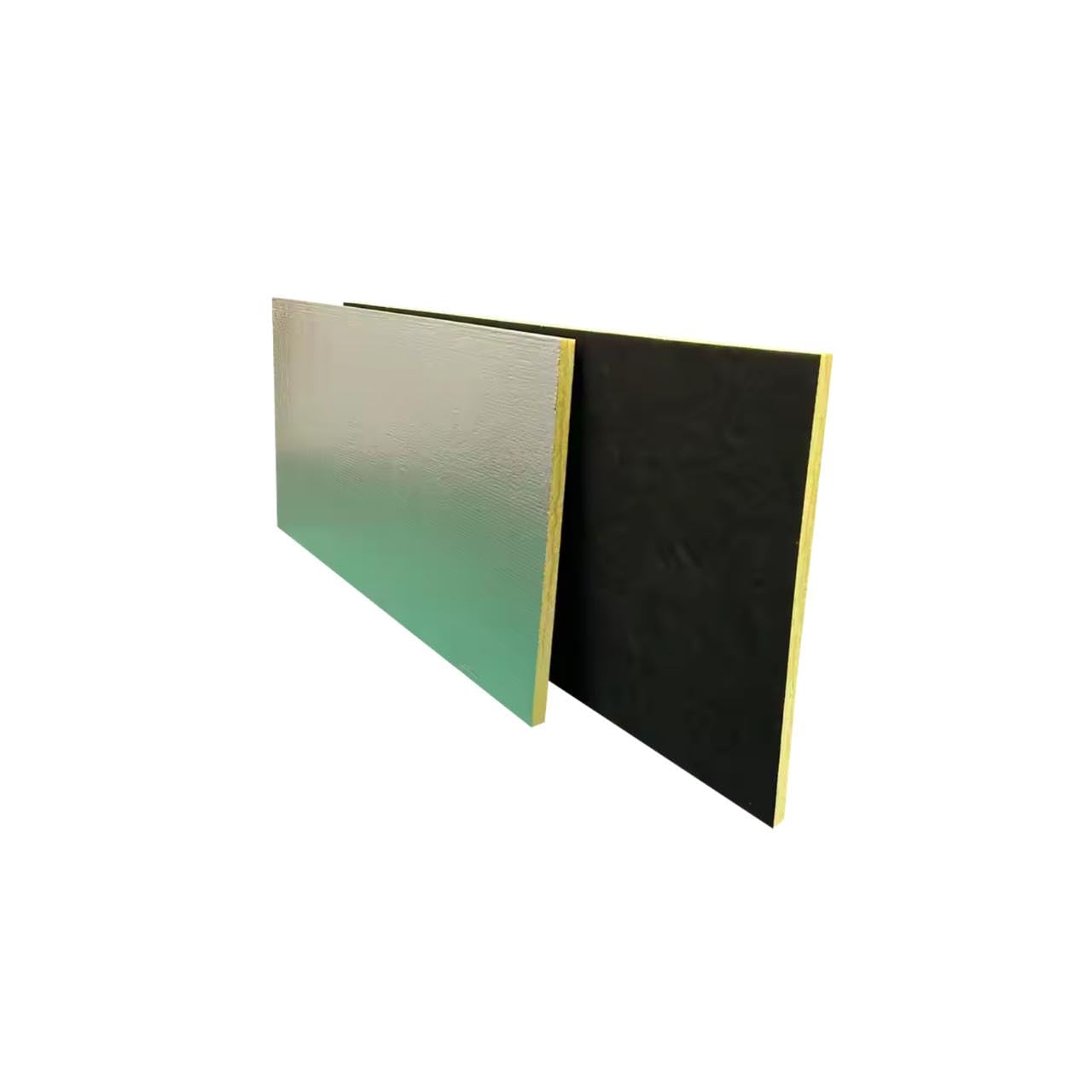 Johns Manville Fiberglass Duct Insulation Board, 1-1/2" Thick x 24" x 48", Foil Scrim Kraft Jacket, R-6.5 Value