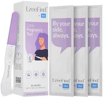 Early Pregnancy Test Kit | Midstream Technology for Women | One Step Process | Over 99% accurate | Quick results | Pregnancy Kit. (Pack of 3)