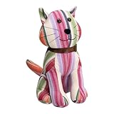 Tognana – Fermaporta Gatto Urban Pets H 28 cm Tessuto Poliestere MulticolorIl fermaporta a forma di gatto della linea Urban Pets Tognana è un complemento d'arredo pratico e decorativo, pensato per mantenere le porte aperte con stile. Il design raffigura un simpatico gatto realizzato in tessuto a righe multicolor, arricchito da dettagli come baffi, occhi decorativi e un piccolo collare che ne esalta il carattere giocoso.Questo fermaporta è ideale per aggiungere un tocco originale e vivace agli ambienti domestici, come soggiorno, ingresso o cameretta. Oltre alla funzione pratica, diventa un elemento decorativo perfetto per chi ama gli accessori per la casa dal design creativo.Realizzato in po