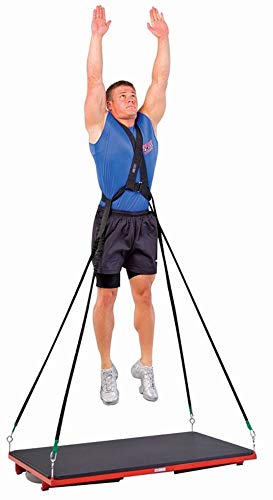 Power Systems Pro Power Jumper Platform Vertical Jump Trainer - Basketball Volleyball Football Tennis Leg Agility Training