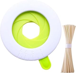 Grünes Nudelmessgerät – präzises Spaghetti-Messgerät, Pasta-Portionsmessgerät für 1–4 Portionen, Küchen-Kochwerkzeug für Nudeln, Spaghetti-Küchenwerkzeuge und -geräte, Pasta-Werkzeuge
