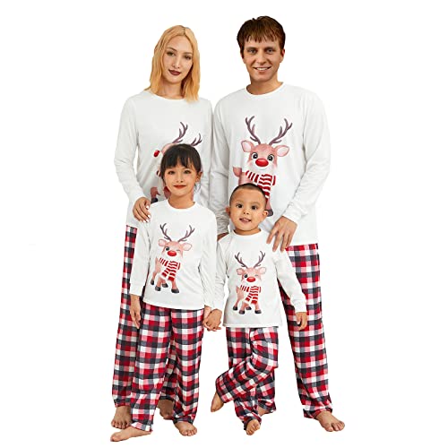 One opening Family Christmas Pajamas Matching Christmas PJs Family Xmas Holidays Family Sleepwear Nightwear for Family