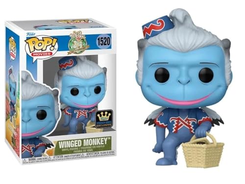 Funko Pop Singe Ailé Le Magicien d'Oz idée cadeau de collection avec étui de protection transparent