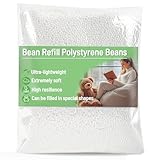 Sukh 5 Liters Bean Bag Filler - Bean Bag Filling Pillow Filler Cushion Foam Polystyrene Stuffing Pillow Stuffing for Cushion, Couch, Chairs, Sofa,Plush Toy, Pet Bed