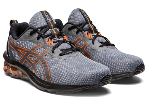 ASICS 1201A764.020 Mens Running Shoes Gel Quantum 90 IV Steel Grey/Habanero US Size 11.5