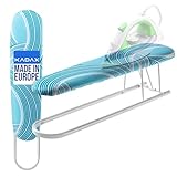 Stabilité : Dotée d'un cadre solide et de pieds antidérapants, cette planche à repasser offre une stabilité optimale lors du repassage, garantissant une surface plane et sécurisée pour un résultat impeccable.