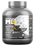 MuscleBlaze Biozyme Iso-Zero, Low Carb Whey Protein Isolate Powder, Cookies & Cream (2kg / 4.4lbs) 2kg
