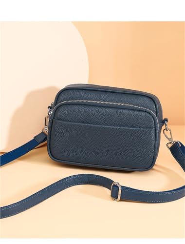 Litchi Grain Solid Colour Leather Ladies Shoulder Crossbody Underarm Bag2