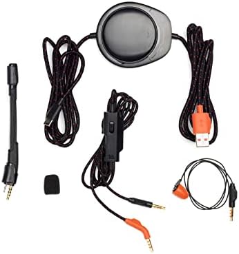 JBL Quantum ONE Over-Ear USB Wired Professional Gaming Headset with Head Tracking-Enhanced QuantumSPHERE 360 Technology, PC, Playstation and Xbox Compatible, in Black