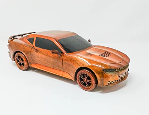Camaro 2022 Modelo de Madera miniatura 3