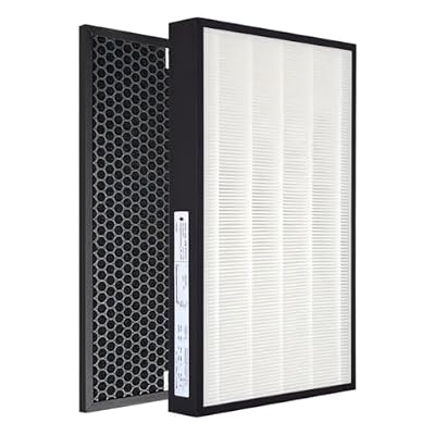 Replacement Pleated Filter Screen Parts, Compatible For Panasonic Air Purifier F-PXF35C F-PDF35C, Captures Room Dust
