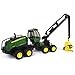 Bruder John Deere 1270G Harvester Toy with Rotating Cab and Tree Trunk – Realistic 1:16 Scale Forestry Vehicle for Kids