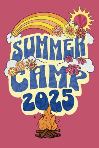 Summer Camp Notebook: Cute Summer Camp Notepad Journal, Prize or Gift for Girls, Kids, Tweens, Campers & Counselors to Record Memories | Half Blank ... Journaling, Sketches, Doodles and Drawings