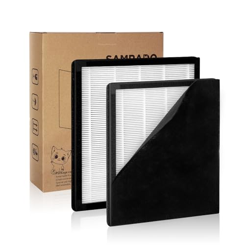 Samrado M6�����P285WH �����pHEPA�t�B���^�[2�p�b�N �y�b�g�̖сA�y�b�g�̃t�P�A�ق���A���A�ԕ��A�����o�[�W�����p�B