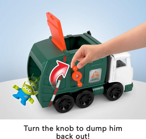 Fisher-Price Imaginext Disney and Pixar Toy Story Garbage Truck with Figures - image 3