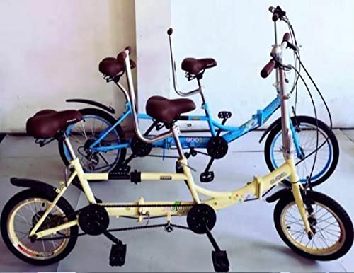 Wheel Size: 20in. Lanying Ultra Lightweight Portable Folding 20in Single Speed Tandem Bicycle NEW Worldwide Shipping