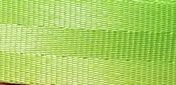 MTP 1 x 5/10 Yards Seat-Belt Black /red/ Yellow/ Green/ Yellow / Blue Polyester Webbing Strap Repair 5 Panel 5000 lbs Heavy Duty Backpack (1 x 5 Yards) (5 Yards, Neon Green)