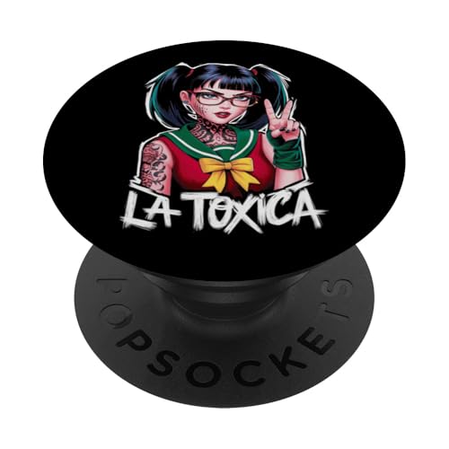La Toxica Chilindrina Tarot inspirado latina chicana hispana PopSockets PopGrip Intercambiable
