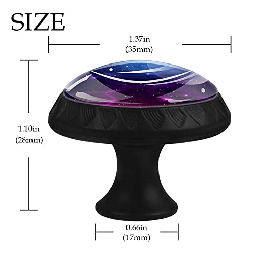 Boutons de tiroir 35 mm univers abstrait pour relooker une commode