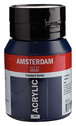 Amsterdam Standard Series Acrylic Jar 500ml Prussian Blue (Phthalo) 566