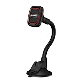 VEN-DENS Car Phone Mount Magnetic-Dashboard Mounted Car Phone Holder-Universal Smartphone Compatibility with Strong Magnetic Technology (BLACK)