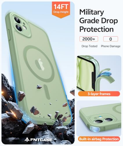Image of FNTCASE for iPhone 11 Phone Case, Fit for Magsafe, Full Camera Protection
