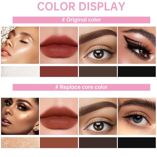 HOSAILY 4 en 1 Lápiz de Maquillaje Multifunción miniatura 3