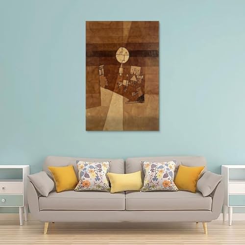 Póster de Paul Klee Moon Play para decoración de dormitorio, cuadro de 40x60 cm 2