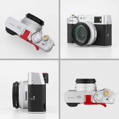 Haoge LAR-X52B - Anillo adaptador de filtro de lente para Fujifilm X100VI Fuji FinePix X100V cámara compatible con cámara UV CPL ND de 49 mm, tapa de lente de filtro de repuesto Fujifilm AR-X100, - imagen 8