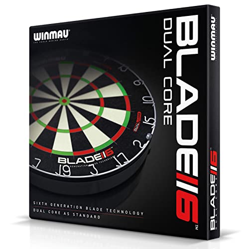 WINMAU Blade 6 Dual Core Professional Bristle Klassische Dartboard