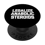 Legalizzare gli steroidi anabolizzanti -allenamento palestra del muscolo di sollevamento pesi PopSockets PopGrip Intercambiabile