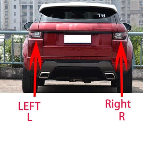 Conjunto de luz trasera de coche Land Rover Range Rover Evoque 2016-2019 7