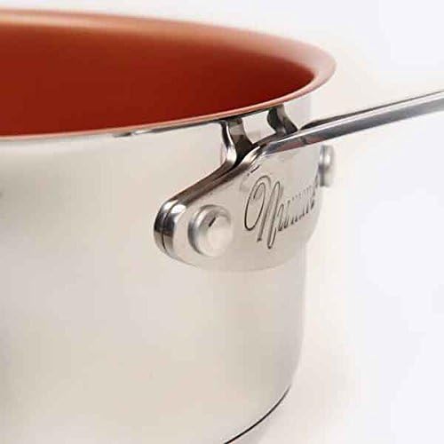 NuWave 3 Quart Non-stick Saucepan with Tempered Glass Lid